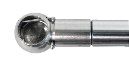 Connectorset RVS 316, 10mm voor gasveren - 269000 72dpi - 269000
