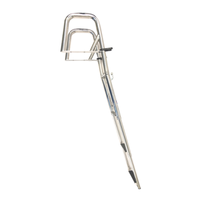 RVS telescopische zwemtrap 'Cruiser' voor zwemplateau; 3+1 ovale treden - 269800 72dpi - 269800