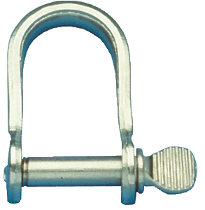 RVS plaatsluiting, &Oslash;4mm, B=12mm, H=24mm (breekkracht 550kg) - 270200 - 270200
