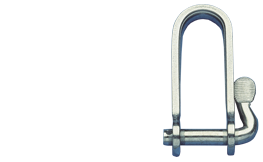 RVS snelsluiting met borg, &Oslash;5mm, B=14mm, H=40mm (breekkracht 1050kg) - 272600 72dpi - 272600