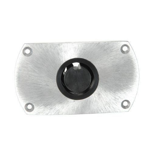 Springfield Double Flat Side Base inbouw Satin 9"x5-1/4" (229x133mm - 3300750 d1 9069444 - 9069444