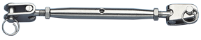 RVS wantenspanner met toggle, stag &Oslash;2,5mm (breekkracht 850kg) - 364900 - 364900