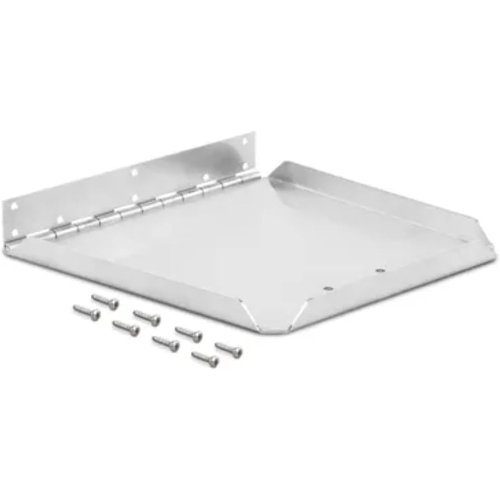 SeaStar RVS Hoek montage plaat 30x30cm incl. hardware voor Trim Tab Set - 4471006641r - 4471006641R