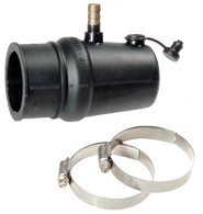Radice Zwevend rubber binnenlager met waterinlaat, &Oslash;40mm & koker &Oslash;60mm - 463440 p 72dpi - 463440/P