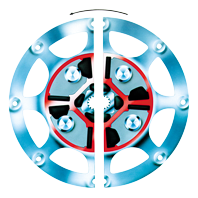 Technodrive Demperplaat Centa voor Aifo 8141 voor TM93/345 - 4648007 72dpi - 4648007