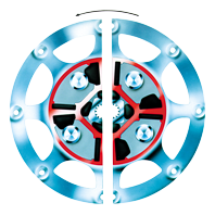 Technodrive Demperplaat 11-1/2" voor TM265 (Centa DS40) - 4648055 72dpi - 4648055