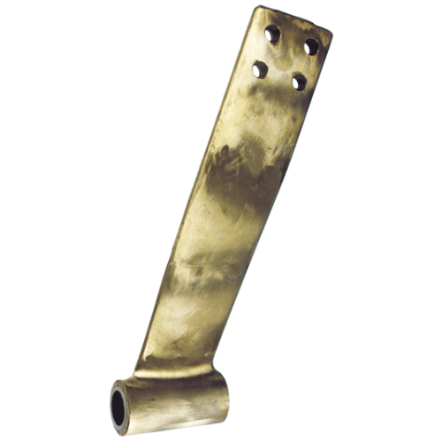 Bronzen uithouder met neopreen lagerbus, voor schroefas &Oslash;30mm - 468030 - 468030