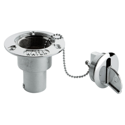 Messing-verchroomde dekvuldop 'Water', slangaansluiting &Oslash;50mm & 35mm, flensmaat &Oslash;89mm - 482041 72dpi 2 - 482041