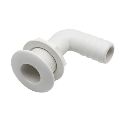 Kunststof haakse huiddoorvoer, &Oslash;1-1/2"x38mm, wit - 483178 72dpi - 483178