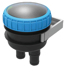 Geurfilter voor vuilwater- en brandstoftanks, met actief carbon en wandhouder - 483602 72dpi - 483602