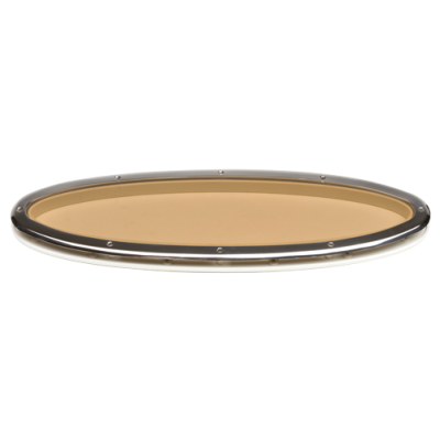 Roestvrij stalen vaste patrijspoort, 198x457mm - 484301 1 - 484302