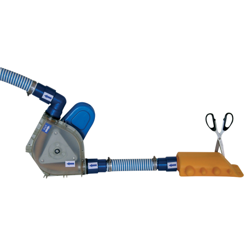 Grijswaterverzamelpunt met slangaansluitingen &Oslash;13mm tot 38mm, afvoeraansluiting 1-1/2" - 486300 01 72dpi - 486300