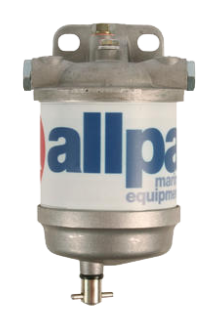 Dieselfilter met waterafscheider en kunststof reservoir, 50l/h - 486410 - 486410