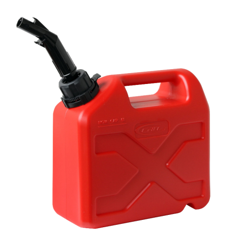 Jerrycan Brandstof  5Ltr  260 x 130 x 250mm; met schenktuit - 486506 - 486506