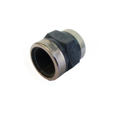 Kunststof draadsok, versterkt met RVS ring, 1-1/2" x 1-1/2", 16bar - 486904 72dpi - 486904