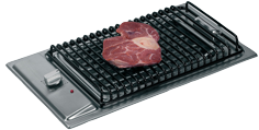 Flush mount elektrische barbecue uit RVS (2400W), 230V, 500x300x55mm - 487196 72dpi - 487196