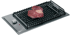 Flush mount elektrische barbecue uit RVS (2400W), 230V, 500x300x55mm - 487196 72dpi - 487196