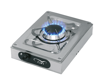 Gaskomfoor opbouw, brander: 1x medium, 210x290x90mm - 487511 72dpi - 487511
