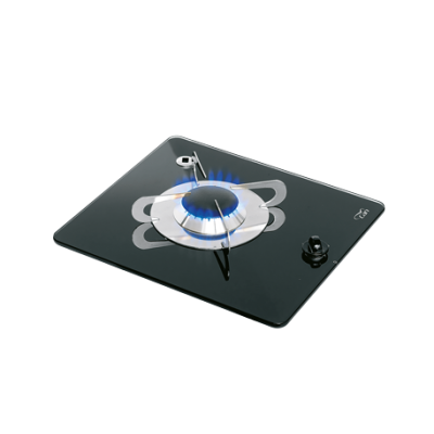 Gaskomfoor met thermische glasplaat, 325x290x80mm, brander: 1x medium - 487569 72dpi - 487569