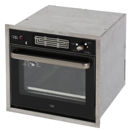 RVS gasoven en grill - 487650 - 487650