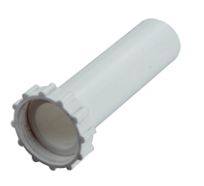 Kunststof recht afvoerverloopstuk, 1-1/4"x32mm - 488022 1 - 488022