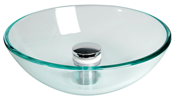 Spoelbak, rond, glas &Oslash;280x100mm - 488041 72dpi - 488041