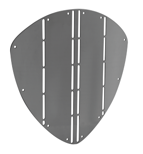 RVS Boegbeschermplaat, A=350mm, B=345mm, driehoekig - 489310 72dpi - 489310