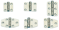 RVS Scharnier, 41x60mm, &Oslash;4mm - 490900 72dpi - 490900