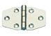 RVS Scharnier, 64x37mm, &Oslash;4mm - 491000 1 - 491000