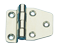 RVS Scharnier, 48x37mm, &Oslash;4mm - 491200 1 - 491200