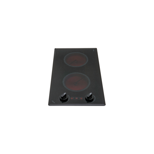 Kenyon Keramische Kookplaat Draaiknop, 10A/240V - 2400W  2 x &Oslash;16.5cm - 497071 1 - 497071