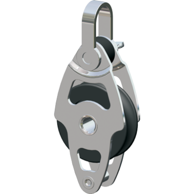 Antal RVS 316 mini block serie 34x6, kogelgelagerd, single block + becket (hondsvot) - 5400302 72dpi - 5400302