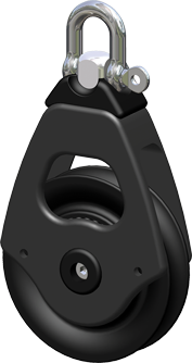 Antal RVS shackle (&Oslash;6mm) voor 1-schijfs OPF-60 & 70 blokken - 54006ss - 54006SS