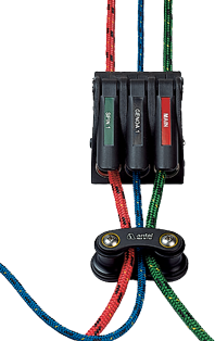 Antal  2-Schijfs organizer, lijn &Oslash;6-11mm, breedte 88mm, gewicht 0,16kg - 540513e 3 - 522031