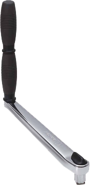 Verchroomde winchhandel, L=250mm, gewicht 1,53kg, double grip - 542033 - 542033