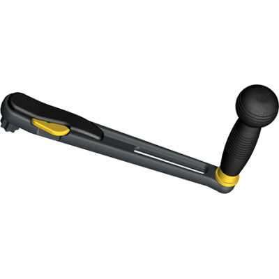 Antal  winchhandel 'Speedylock', L=250mm, gewicht 0,53kg, ball grip - 542122 - 542122