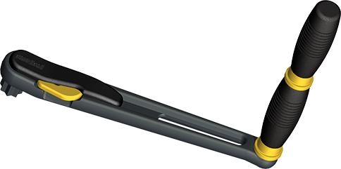 Antal  winchhandel 'Speedylock', L=250mm, gewicht 0,62kg, double grip - 542123 1 - 542123