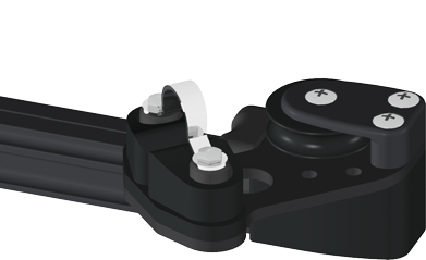 Antal Aluminium cam cleat voor eind fitting type 100 (voor reguleerlijn) (2x) - 544266 72dpi - 544266