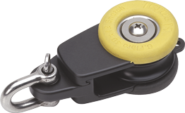 Antal Aluminium snatch shackle block met rubber bescherming - 549040 sh 72dpi - 549040/SH