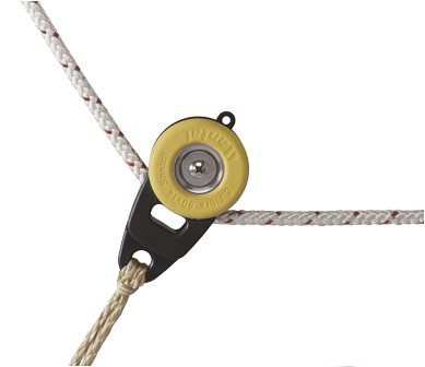 Antal Aluminium snatch shackle block met rubber bescherming - 549040sh 2 - 549040/SH