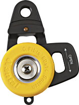 Antal Aluminium snatch shackle block met rubber bescherming - 549040sh - 549040/SH