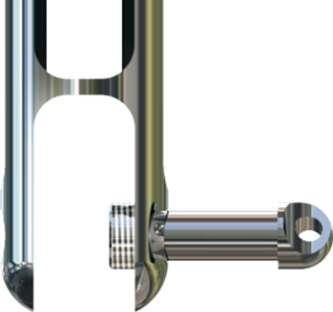 Antal RVS 'Nitronic 50' Twin Halyard block, lijn &Oslash;10-12mm, SWL 2200kg - 54h030 02 72dpi - 54H030