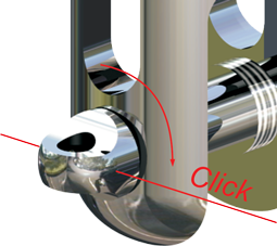 Antal RVS 'Nitronic 50' Twin Halyard block, lijn &Oslash;12-14mm, SWL 3500kg - 54h040 03 72dpi - 54H040