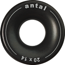 Antal Aluminium low friction ring, D1=20mm, D2=50mm, &Oslash;=14mm, T=22mm, SWL 3200kg - 54r2014 300dpi - 54R2014