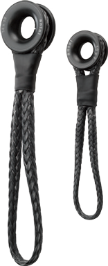 Antal Aluminium low friction ring & dyneema loop, D=10mm, L=70mm, Loop &Oslash;=4mm, SWL 400kg - 54rl4 0 72dpi - 54RL4.0