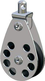 Antal RVS 316 block serie 65, kogelgelagerd, single block - 54s0601 72dpi - 54S0601