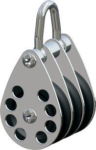 Antal RVS 316 block serie 65, kogelgelagerd, triple block - 54s0605 72dpi - 54S0605