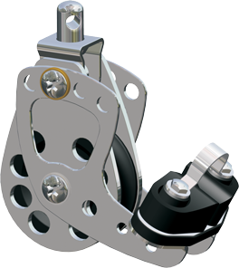 Antal Aluminium cam cleat voor RVS singleblock serie 65 - 54s0620 72dpi - 54S0620