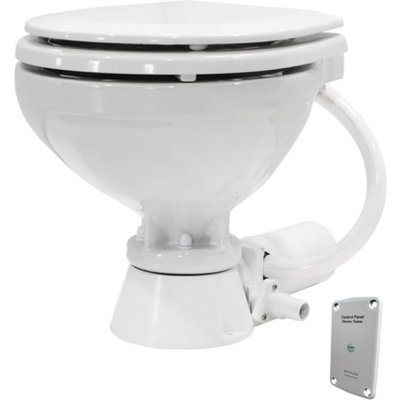 Johnson Pump AquaT standard-electric scheepstoilet, 12V/13A, compact pot met bedienpaneel - 550x588 - 66804743501/S