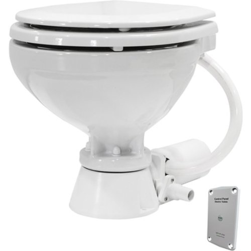 Johnson Pump AquaT standard-electric scheepstoilet, 12V/13A, compact pot met bedienpaneel - 550x588 - 66804743501/S